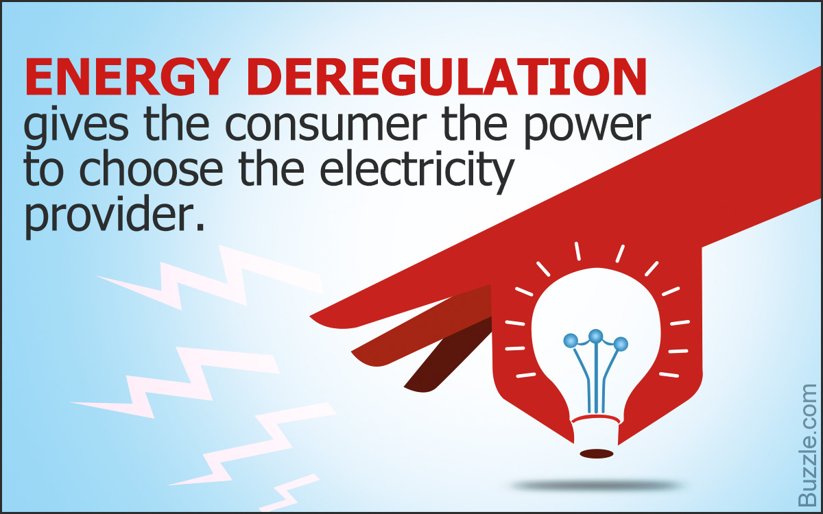 What is energy deregulation ?