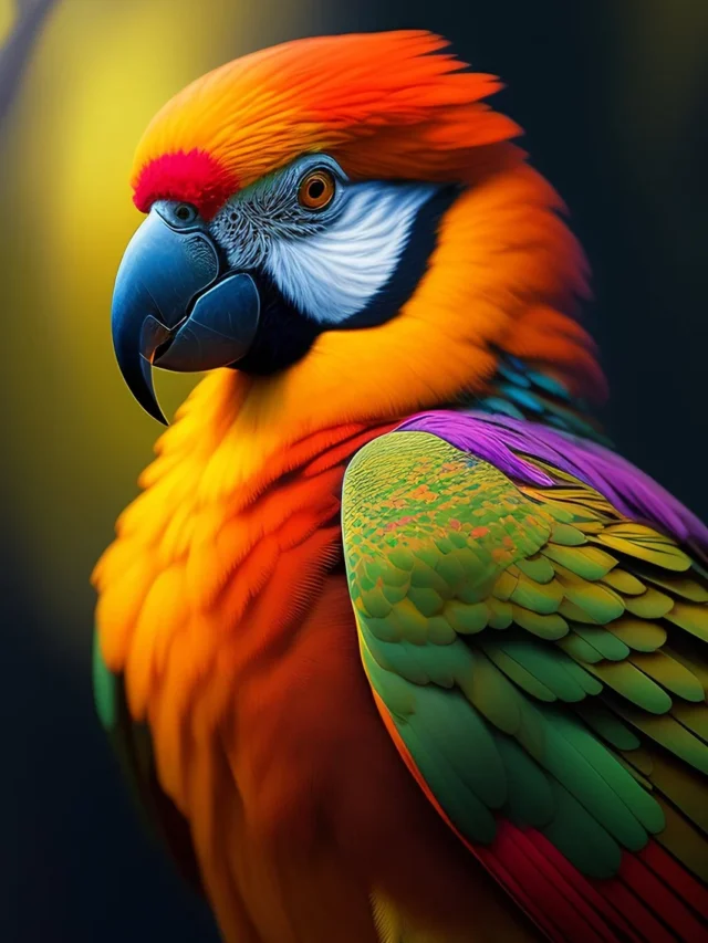 ai generated image of birds